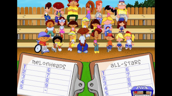 Backyard Baseball Screenshot