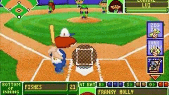 Backyard Baseball Screenshot