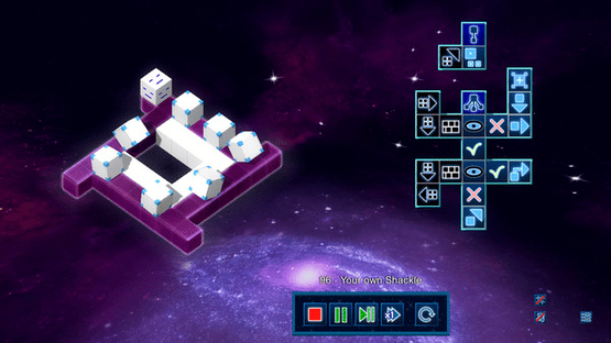 God is a Cube: Programming Robot Cubes Screenshot
