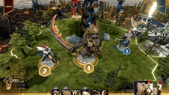 Blood Rage: Digital Edition Screenshot