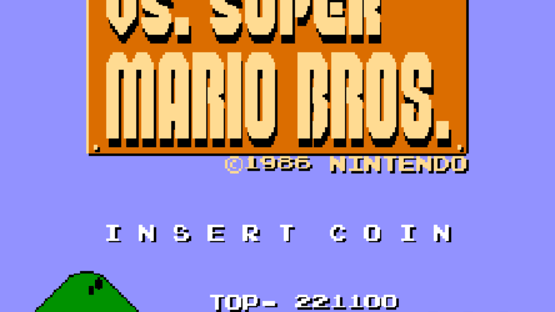 Vs. Super Mario Bros. Screenshot