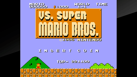 Arcade Archives: Vs. Super Mario Bros. Screenshot