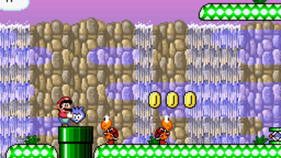 Super Mario World: The Secret of the 7 Golden Statues Screenshot