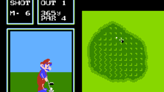 Family Computer Golf: Japan Course Screenshot