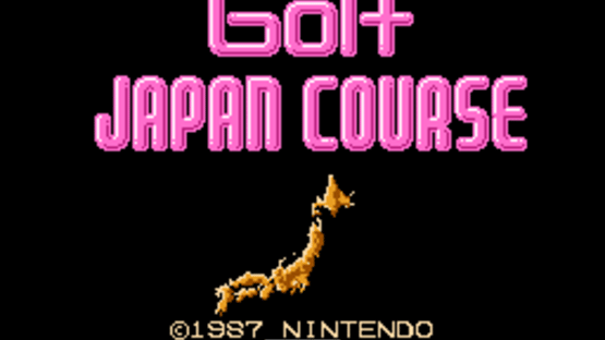 Family Computer Golf: Japan Course Screenshot