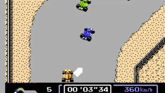 Famicom Grand Prix: F-1 Race screenshot 2