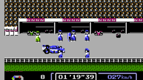 Famicom Grand Prix: F-1 Race Screenshot