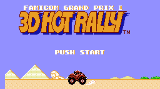 Famicom Grand Prix II: 3D Hot Rally Screenshot