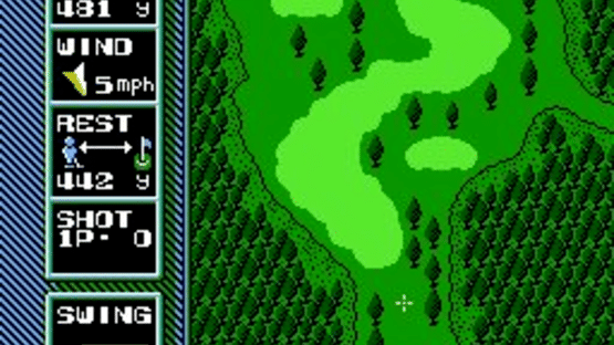 NES Open Tournament Golf Screenshot