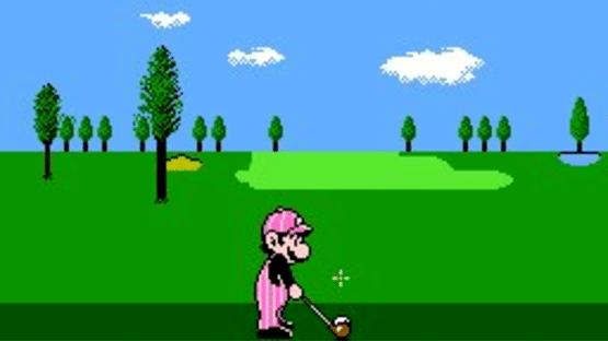 NES Open Tournament Golf Screenshot