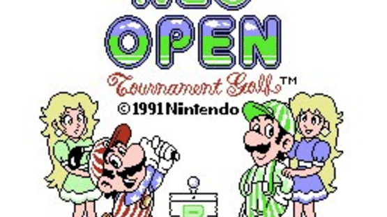 NES Open Tournament Golf Screenshot