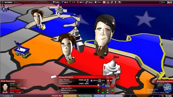 The Political Machine 2012 screenshot 7