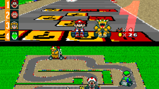 Super Mario Kart Screenshot