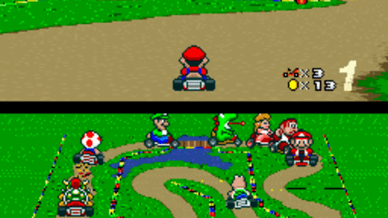 Super Mario Kart Screenshot