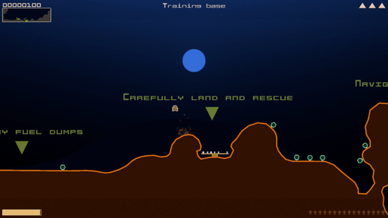 Terra Lander II: Rockslide Rescue Screenshot