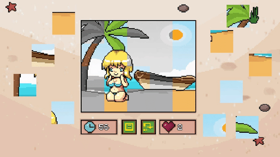 Beach anime day Screenshot