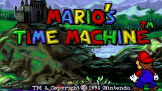 Mario's Time Machine Screenshot