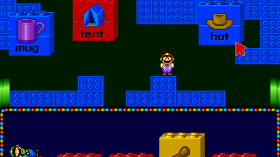 Mario's Early Years! Fun with Letters Screenshot