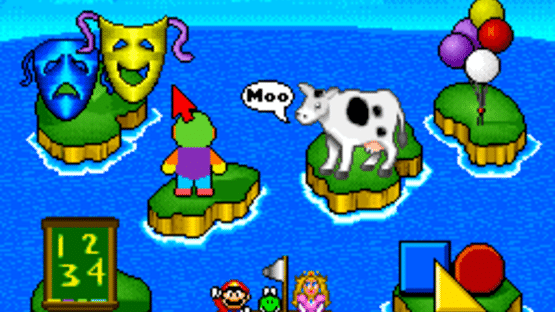 Mario's Early Years! Preschool Fun Screenshot