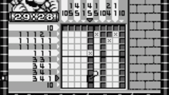 Mario's Picross Screenshot