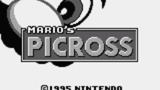 Mario's Picross Screenshot