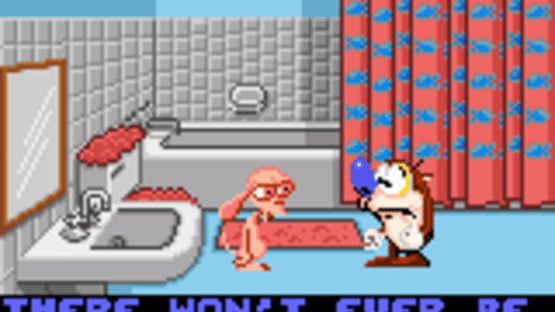 Quest for the Shaven Yak Starring Ren Hoëk and Stimpy Screenshot