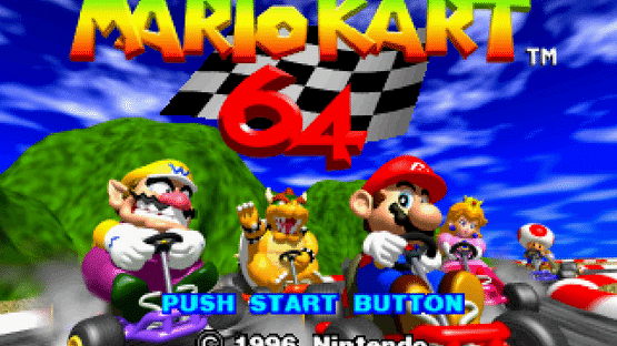 Mario Kart 64 Screenshot