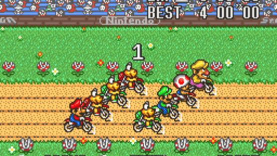 Excitebike: Bun-bun Mario Battle Screenshot