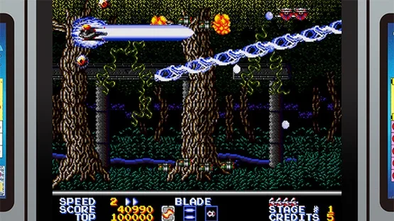Sega Ages Thunder Force AC gameplay screenshot 2