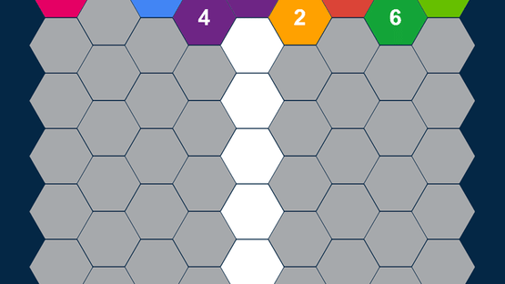 Hexa Attack Puzzle: Shoot n Merge Numbers Screenshot