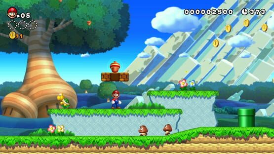 Képernyőkép erről: New Super Mario Bros. U