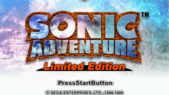 Sonic Adventure: Limited Edition Screenshot