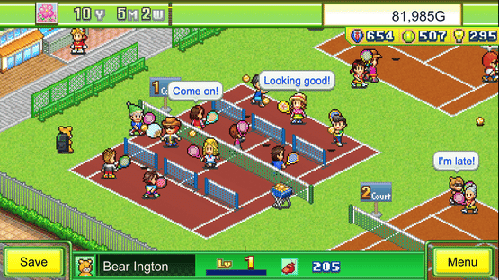 Tennis Club Story Screenshot