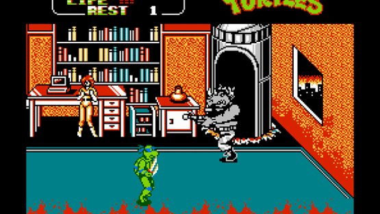 Teenage Mutant Ninja Turtles II: The Arcade Game Screenshot