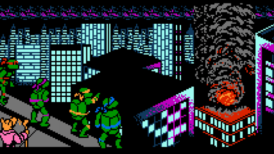 Teenage Mutant Ninja Turtles II: The Arcade Game Screenshot