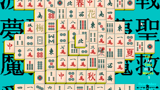 Kyodai Mahjongg Screenshot