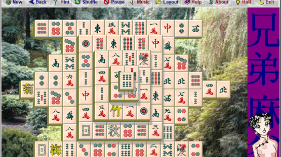 Kyodai Mahjongg Screenshot