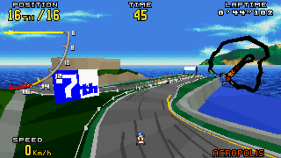 Virtua Racing Deluxe Screenshot