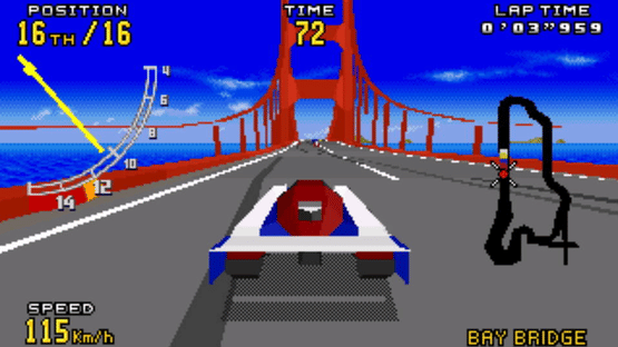 Virtua Racing Deluxe Screenshot