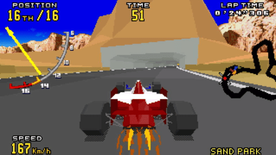 Virtua Racing Deluxe Screenshot