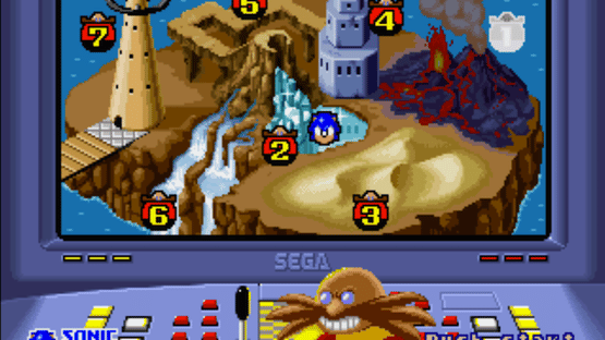 SegaSonic the Hedgehog Screenshot