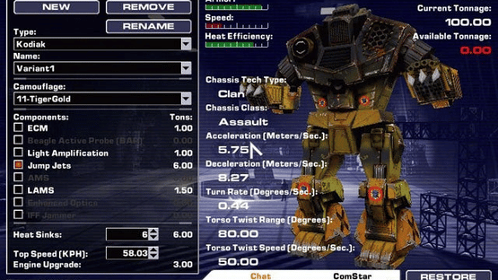 MechWarrior 4: Clan 'Mech Pak Screenshot