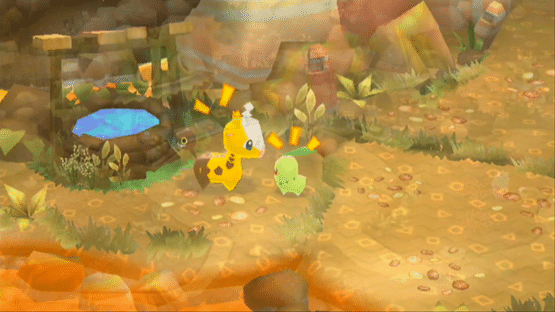 Pokémon Mystery Dungeon: Keep Going! Wildfire Adventure Squad Screenshot