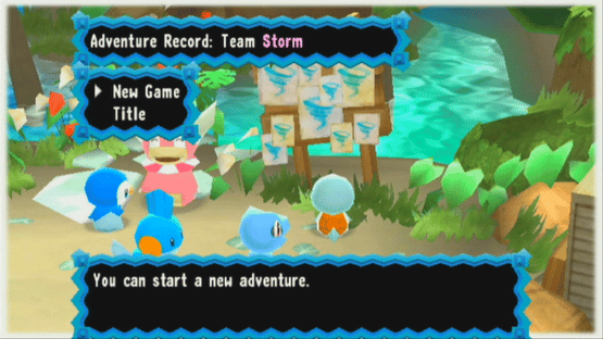 Pokémon Mystery Dungeon: Let's Go! Tempest Adventure Squad Screenshot