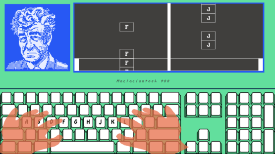 David Lynch Teaches Typing Screenshot