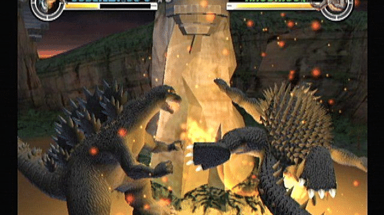 Godzilla: Destroy All Monsters Melee Screenshot