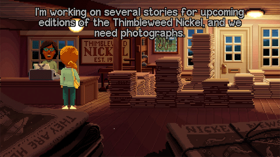 Delores: A Thimbleweed Park Mini-Adventure Screenshot