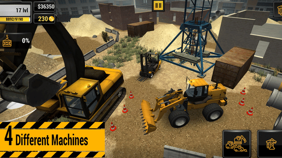 Construction Machines Simulator Screenshot