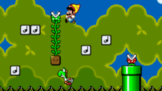 Super Mario World: Return to Dinosaur Land Screenshot