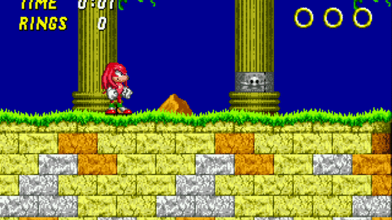 Knuckles' Emerald Hunt Screenshot